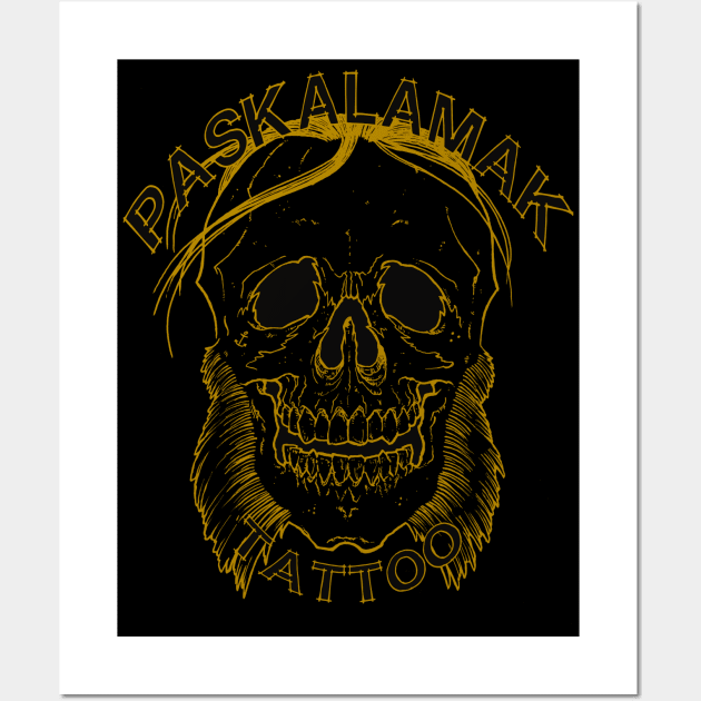 redneckskull logo Wall Art by Paskalamak